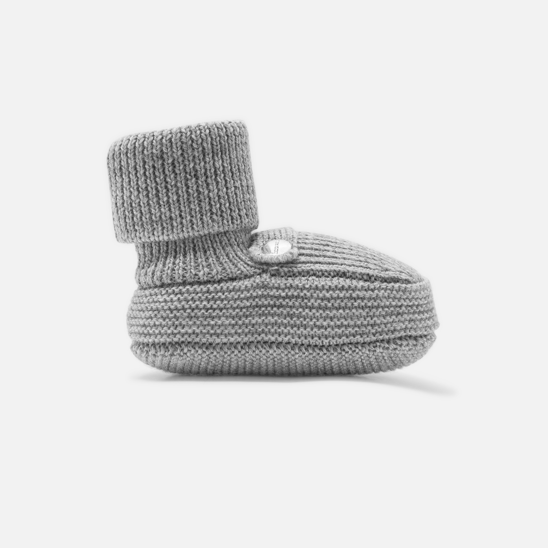 Jacadi - Baby booties - Grey - Size: 16/17