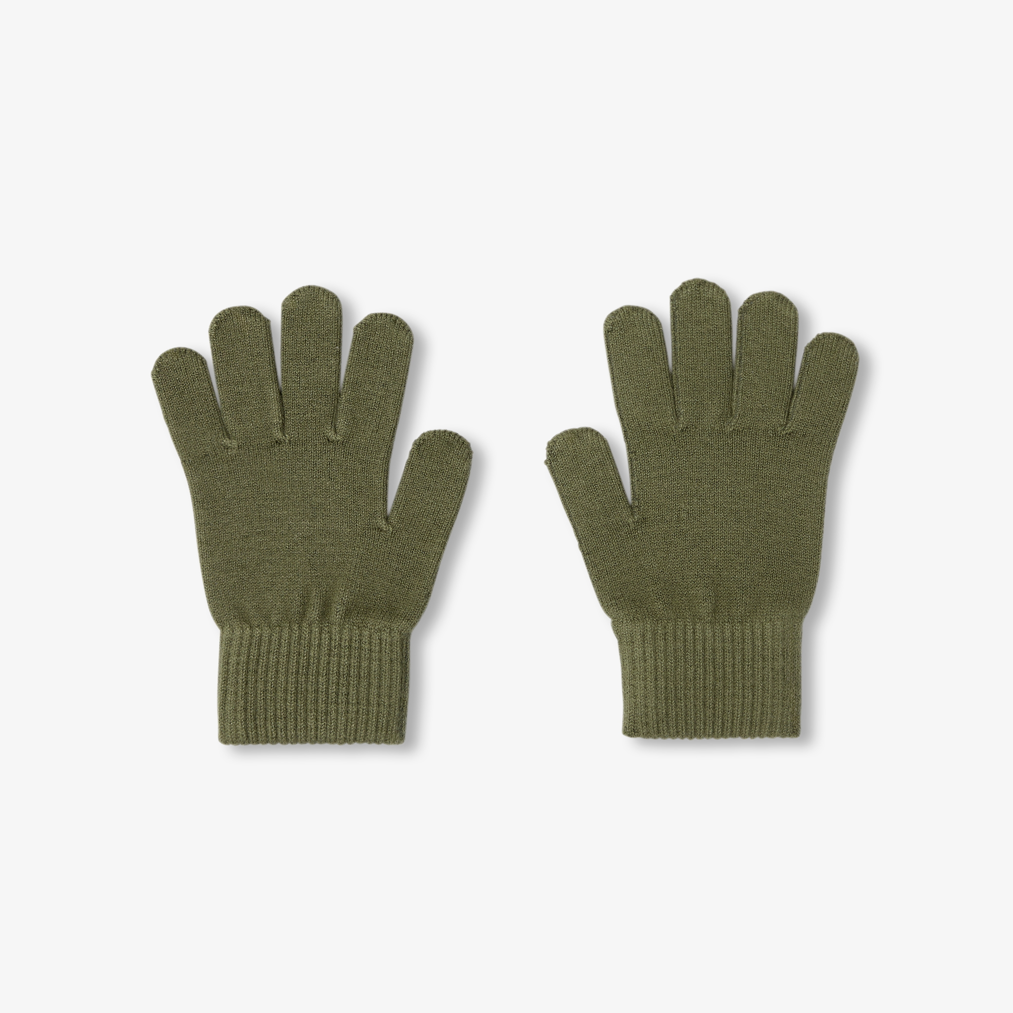 Jacadi - Children cotton gloves - Kaki - Size: T2