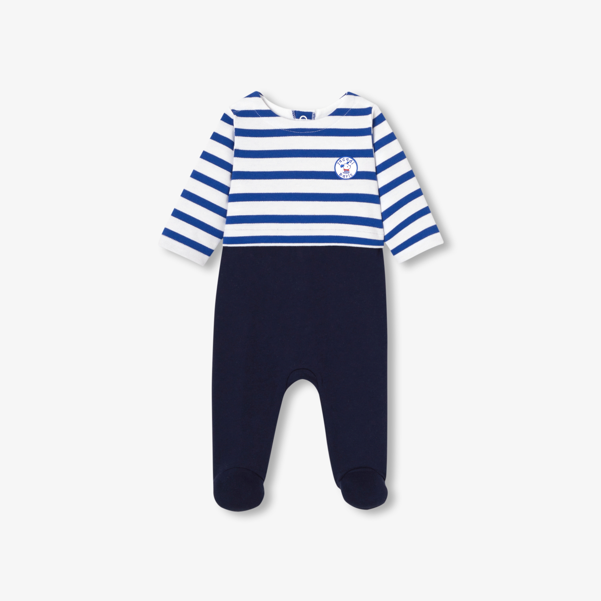 Jacadi - Baby boy fleece pyjamas - Blue - Size: 24M