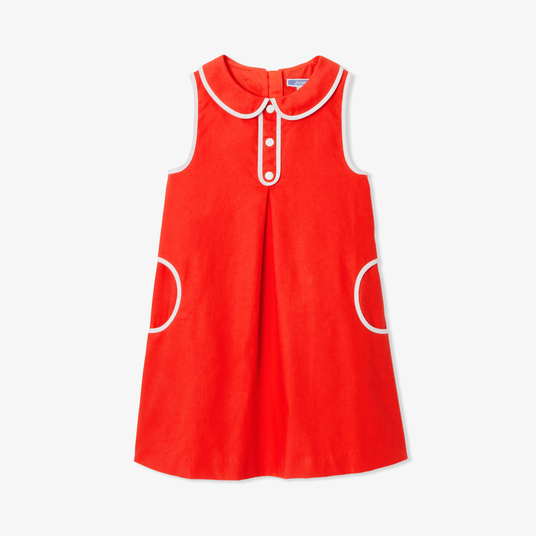 Girl sleeveless dress1