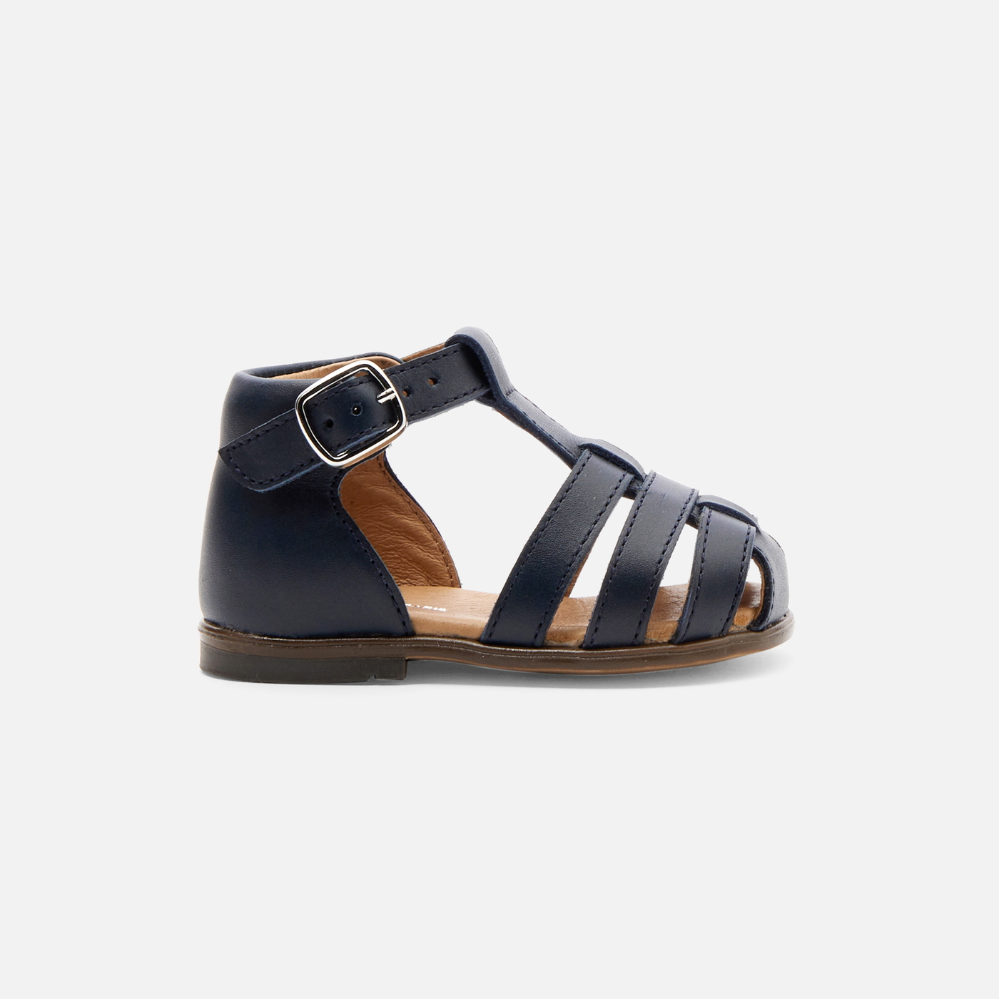 Baby boy leather sandals Marine Jacadi Paris