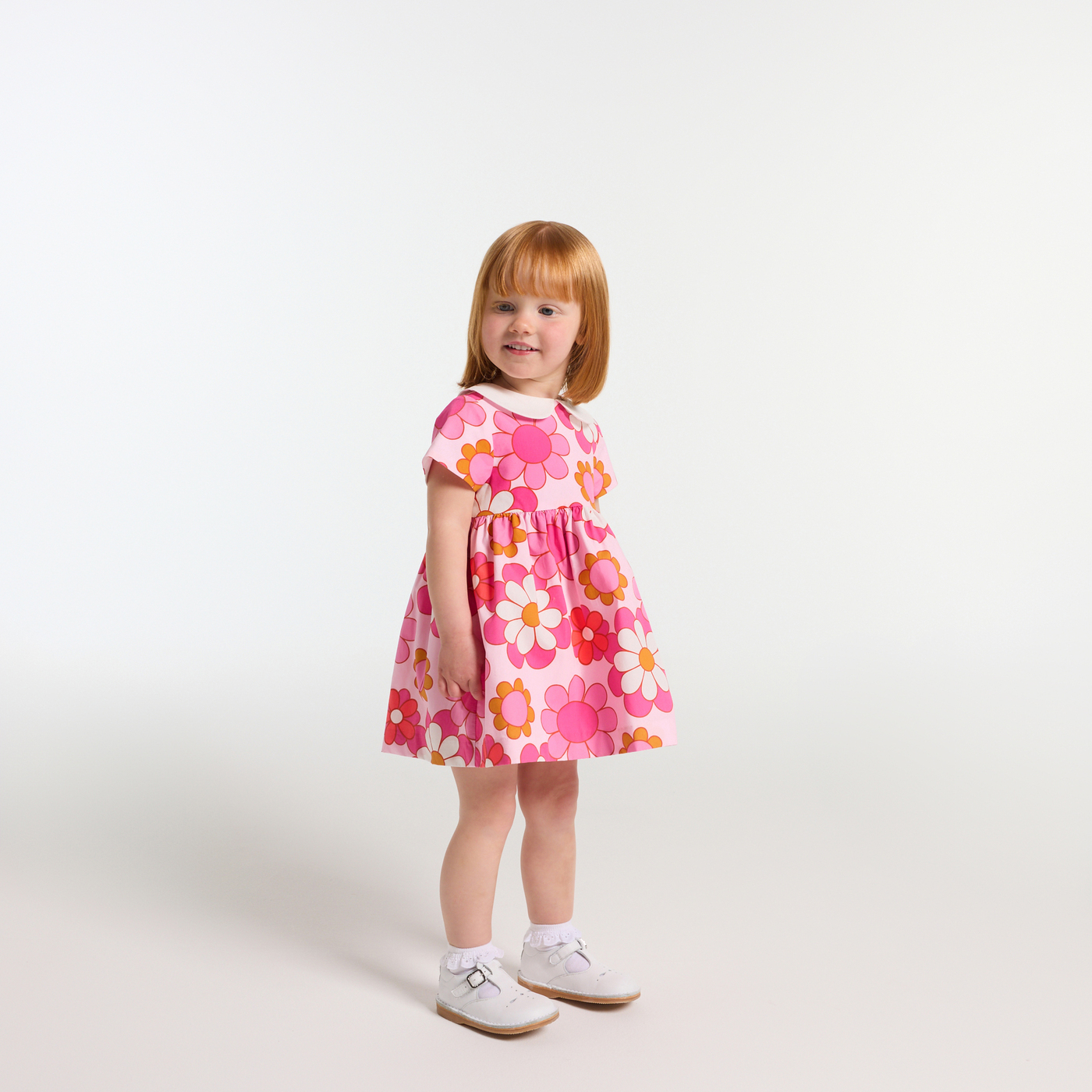 Baby girl floral dress1